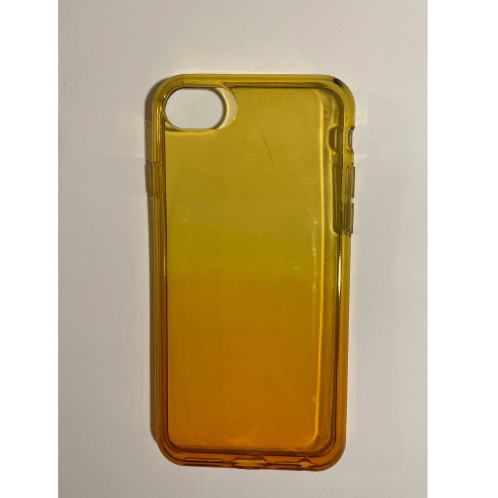 Yellow ombré jelly iPhone case